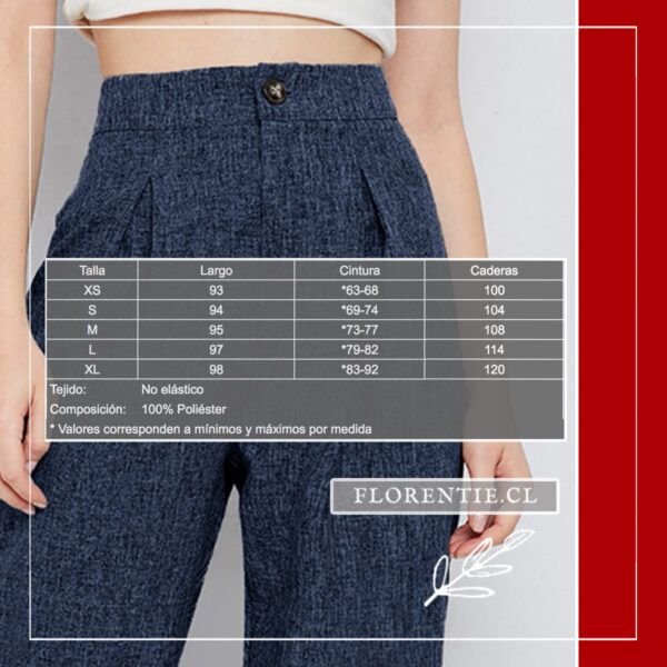 Medidas baggy jeans mujer Sarah