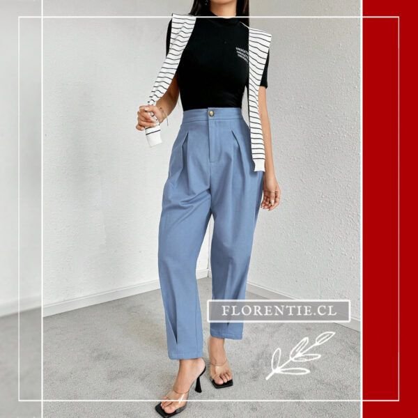 Pantalón largo algodón mujer1