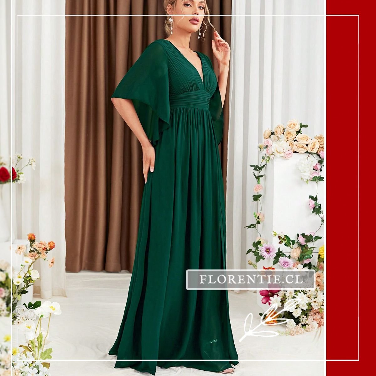 Vestido abertura pierna