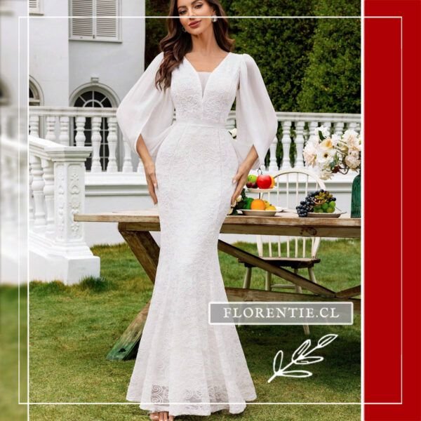 Vestido civil largo