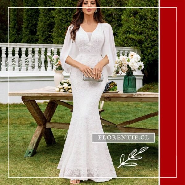 Vestido civil largo Isabella