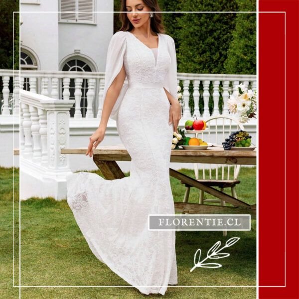 Vestido para civil largo