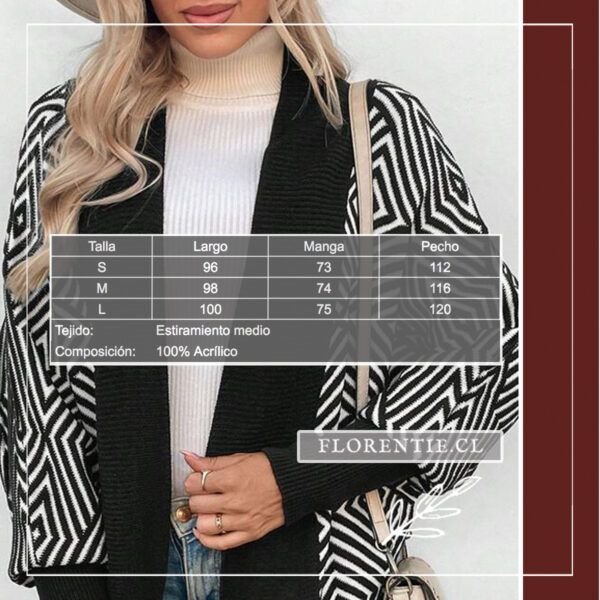 Cardigan chevron - Imagen 7