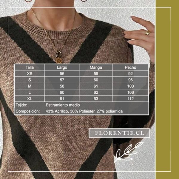 Chaleco Tania beige - Imagen 7