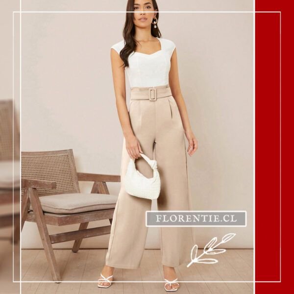Palazzo beige claro