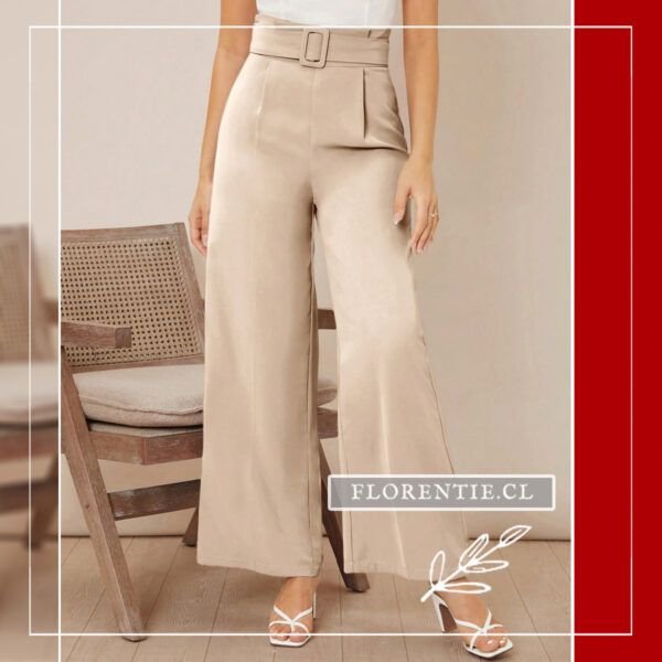 Palazzo beige mujer