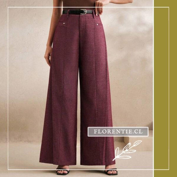 Pantalón palazzo formal mujer
