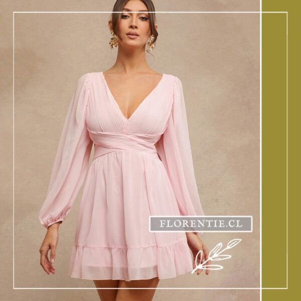 Vestido rosado Candice