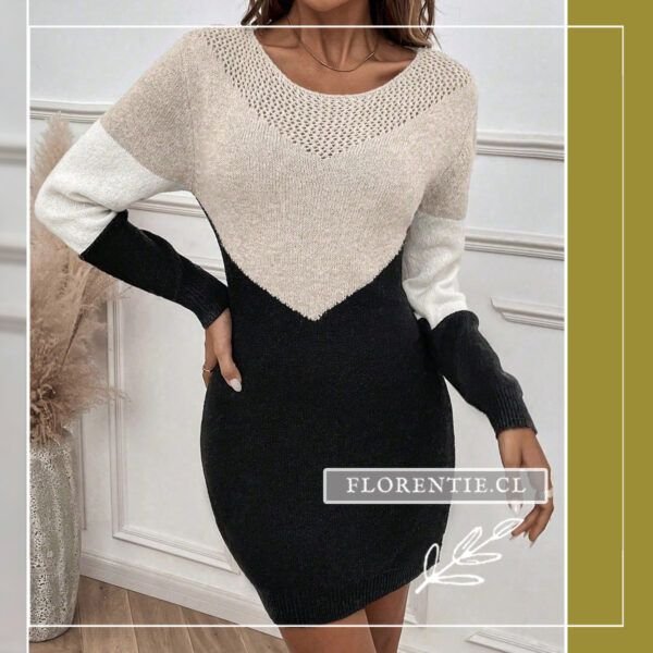 Vestido Lorna beige 3