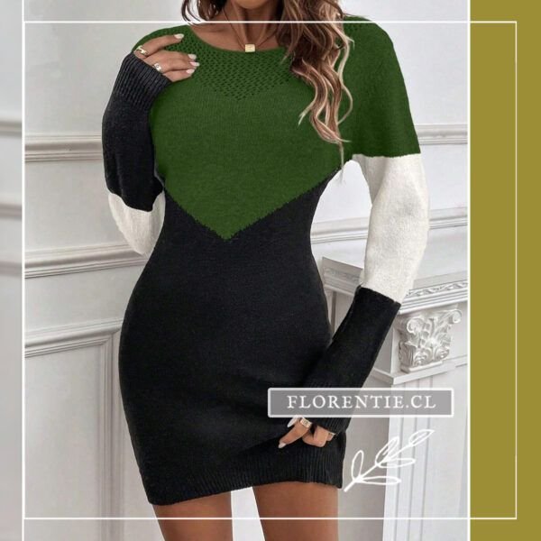 Vestido Lorna verde 3