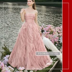 Vestido rosado Amparo