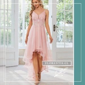 Vestido rosado pálido Anne