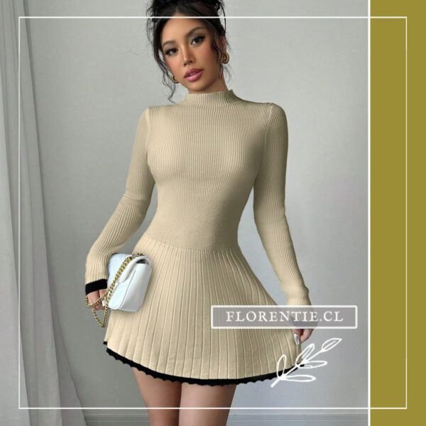 Vestido tejido invierno