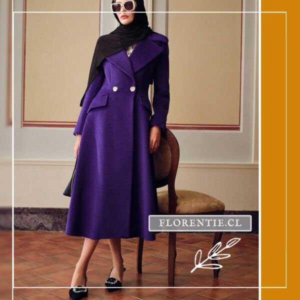 Abrigo morado