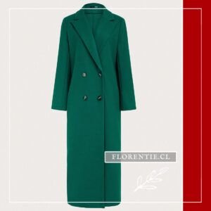 Abrigo verde botella mujer Emilia