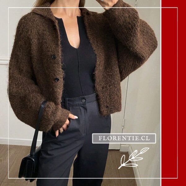 Cardigan juvenil mujer