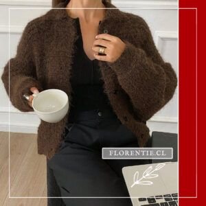 Cardigan mujer juvenil