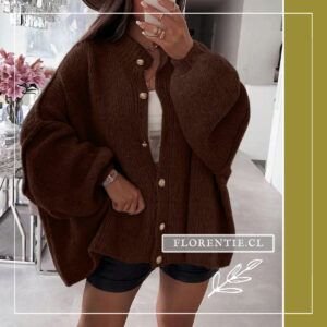 Cardigan oversize mujer