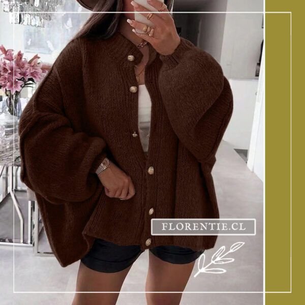 Cardigan oversize mujer