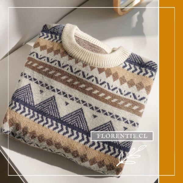 Chaleco de jacquard mujer