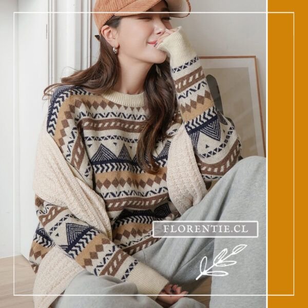 Chaleco jacquard
