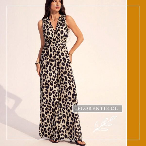 Enterito animal print mujer