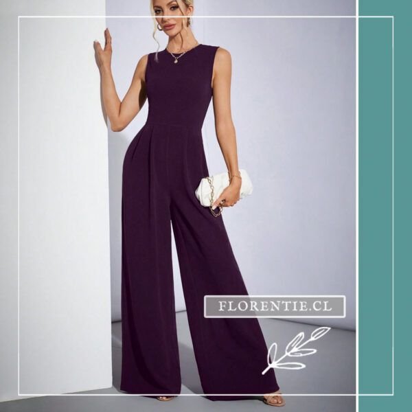 Enterito morado fiesta mujer