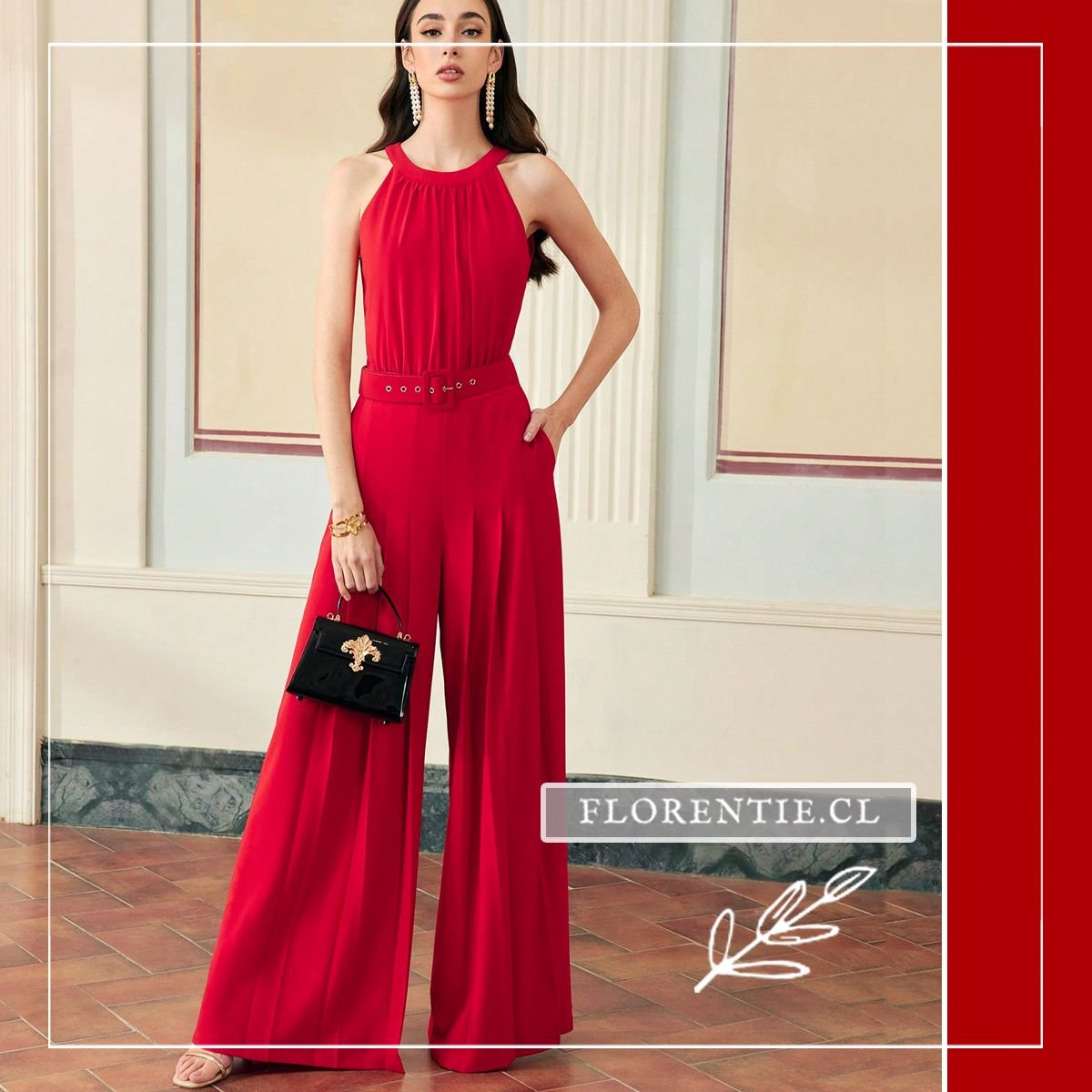 Enterito rojo fiesta Roux