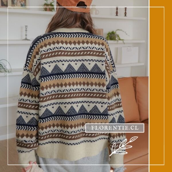 Espalda chaleco jacquard