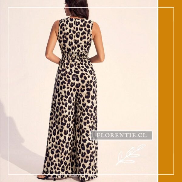 Espalda enterito animal print