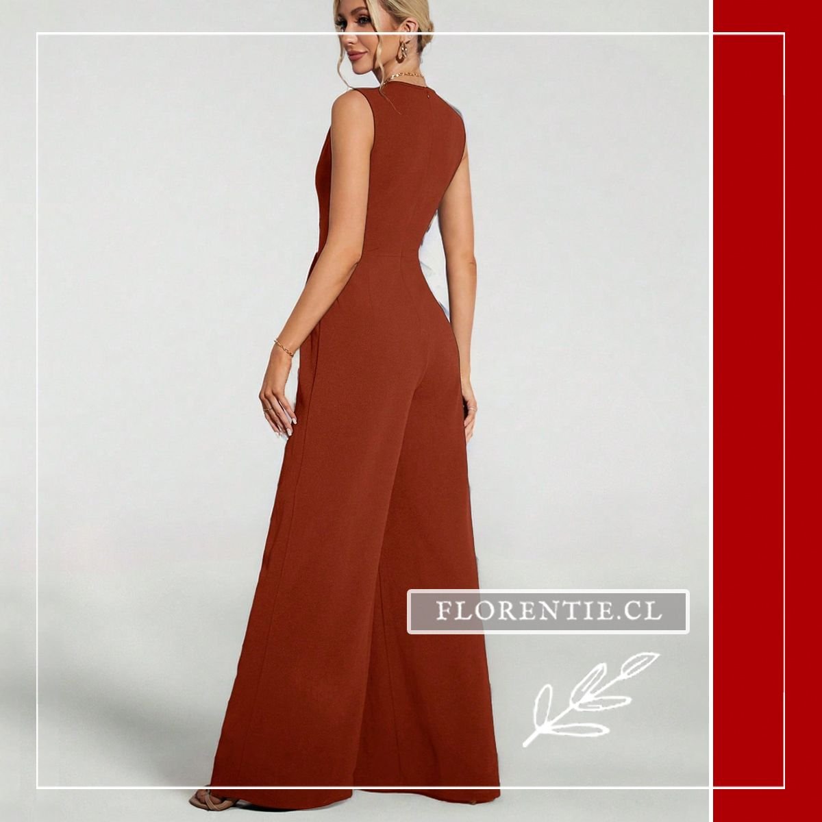 Espalda enterito sin mangas