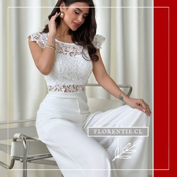 Jumpsuit blanco