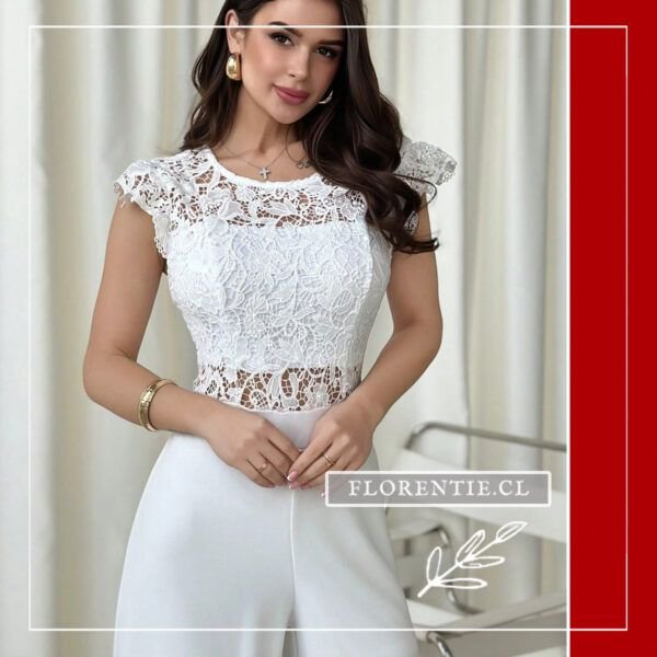 Jumpsuit blanco civil
