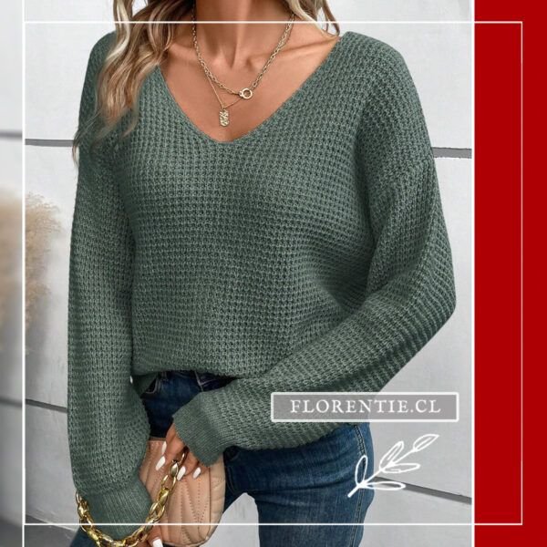 Sweater espalda abierta