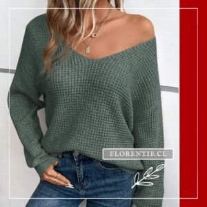 Sweater espalda descubierta