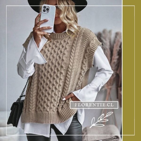 Sweater manga corta