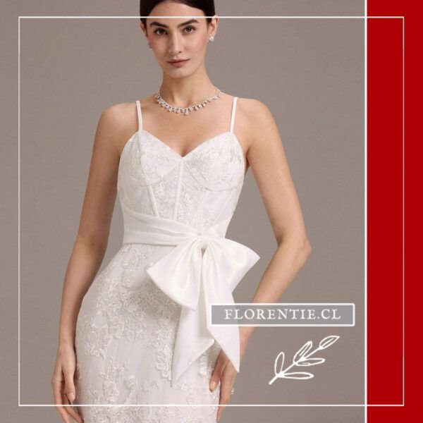 Vestido boda civil corte sirena Corinne - Imagen 4