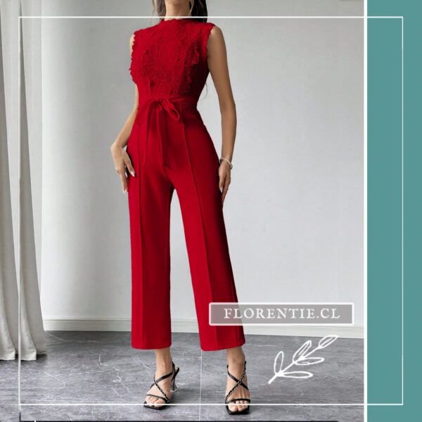 Enterizo rojo