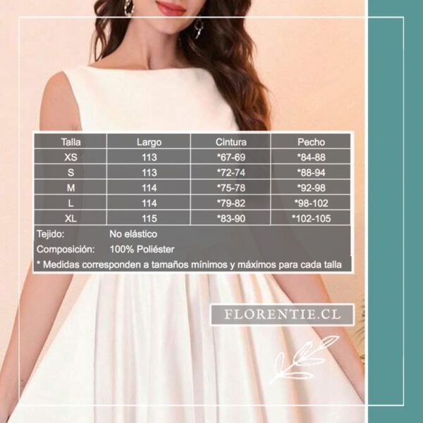 Medidas vestido boda civil midi