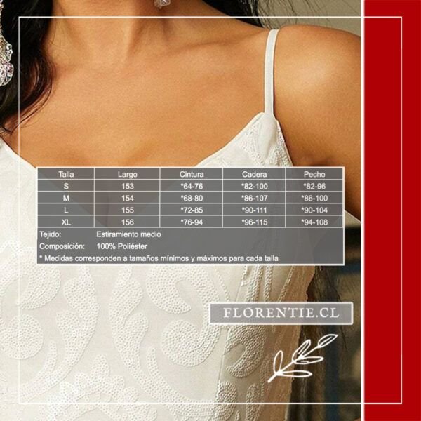 Medidas vestido de novia civil sirena