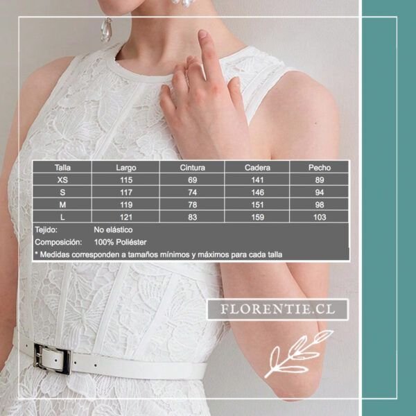 Medidas vestido novia civil
