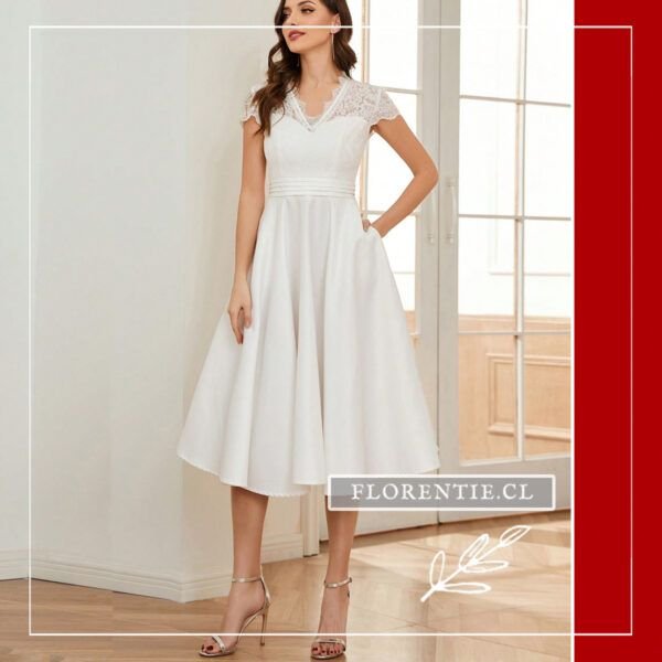 Vestido boda civil cristiana