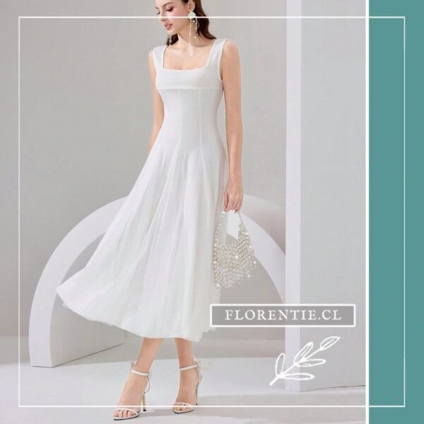 Vestido boda civil juzgado Estefanía