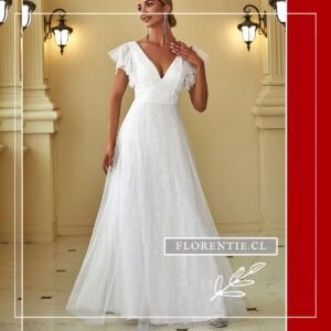 Vestido civil largo Isabella