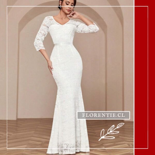 Vestido largo civil