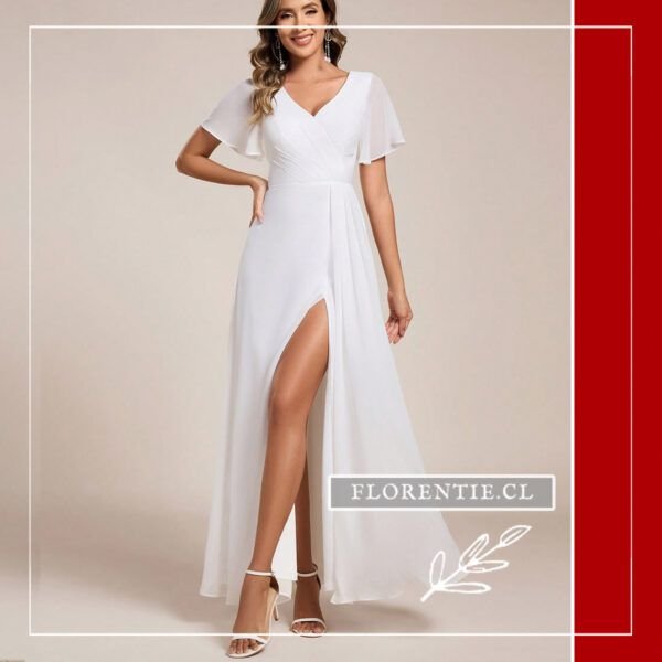 Vestido novia boda civil dia