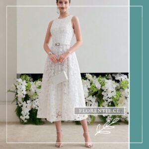 Vestido novia civil Irene