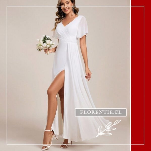 Vestido novia civil dia