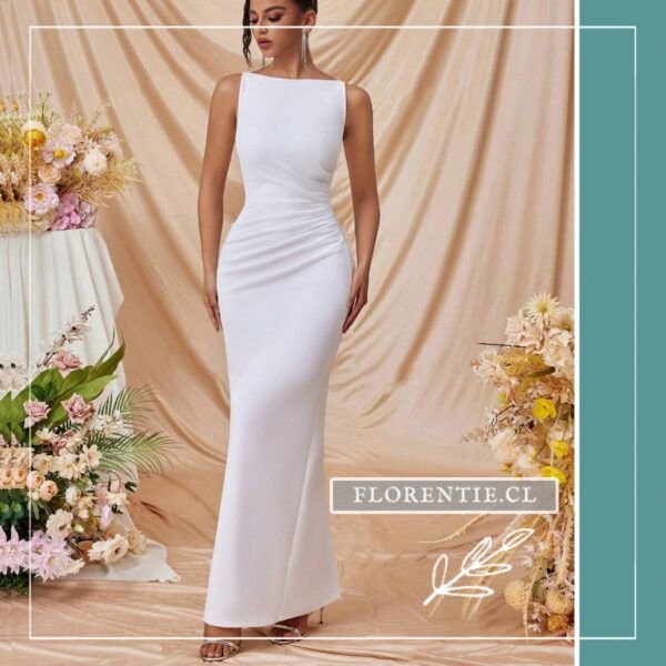 Vestido para boda civil moderno