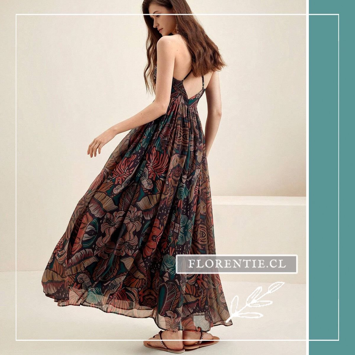 Espalda vestido graduacion boho